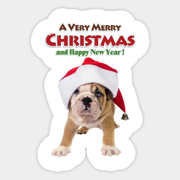 Christmas Doggie Sticker by cameradog